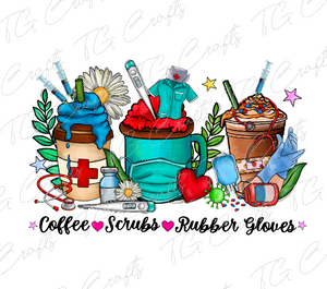 coffee-scrubs-rubber gloves