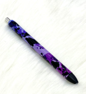 Purple camo pen