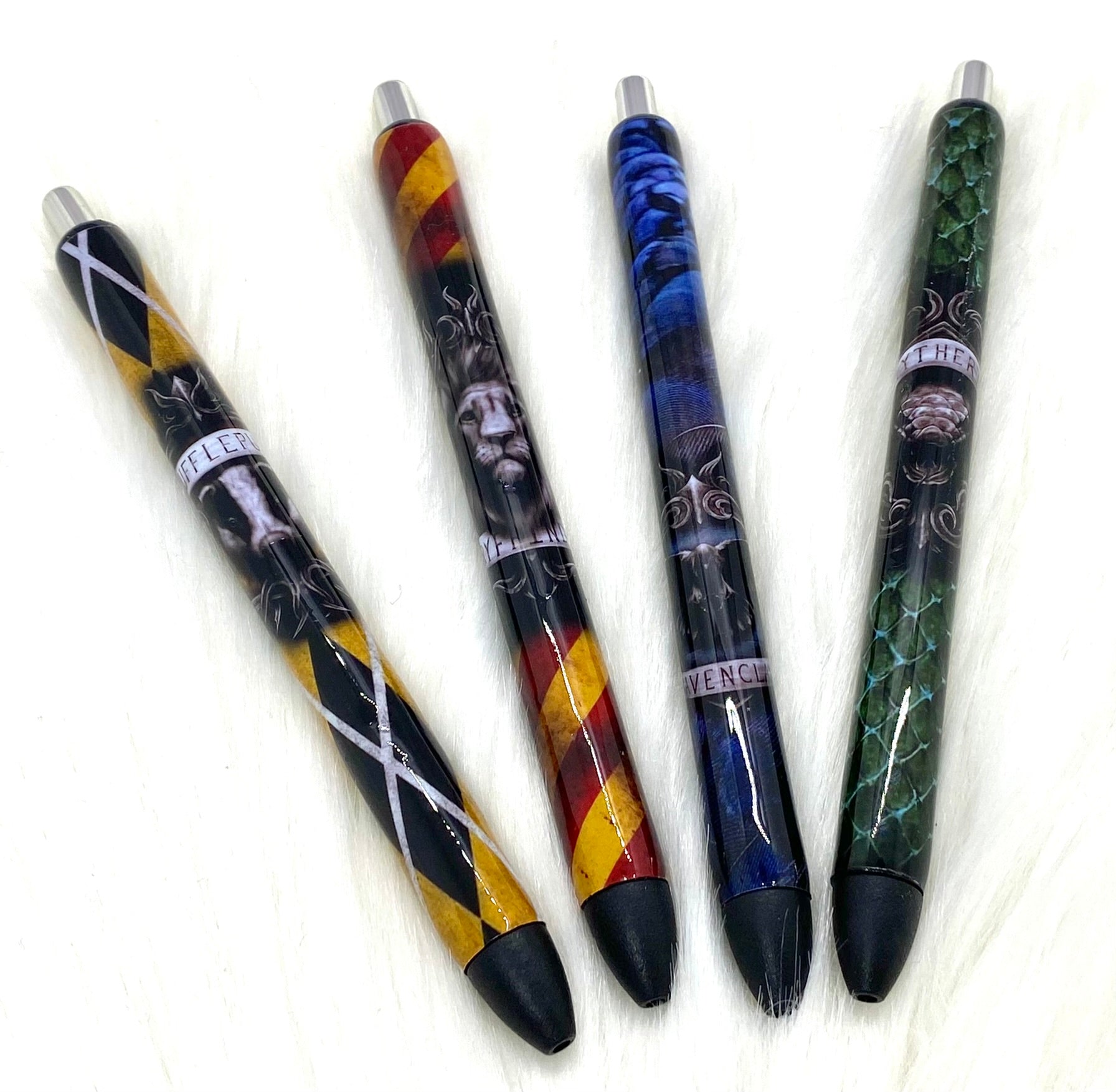 Hogwarts houses refillable gel pens