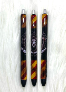 Hogwarts houses refillable gel pens