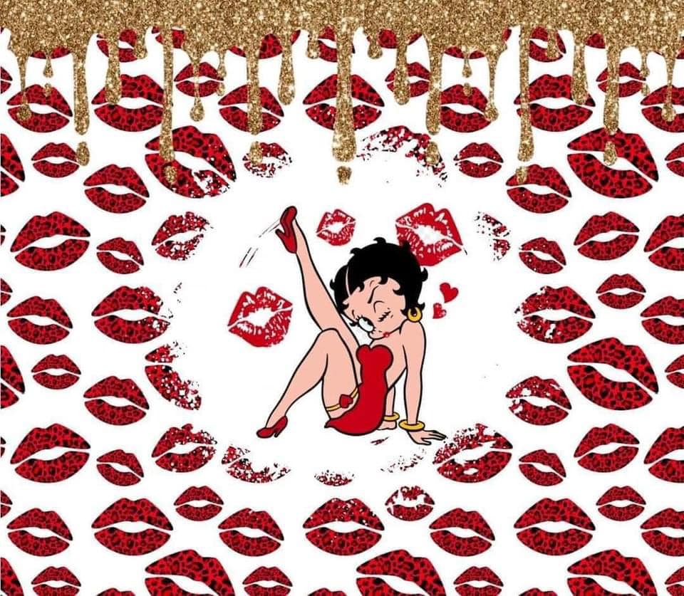 betty boop kiss