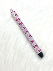 Love you valentines pen