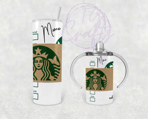 Starbucks mama and mini tumblers