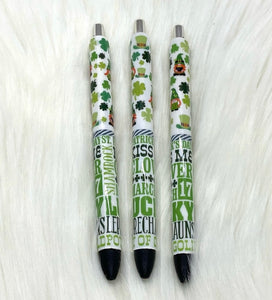 Happy St. Patrick’s Day pen