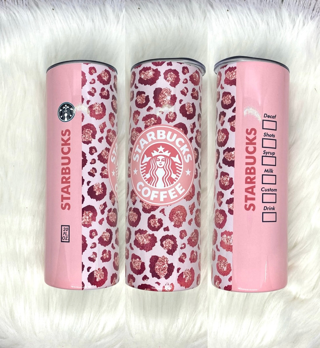 Pink Starbucks tumbler