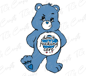 don't fucking care