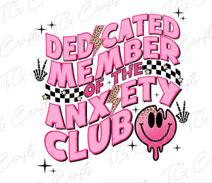 anxiety club dtf